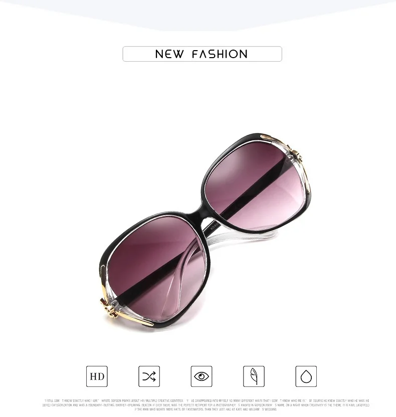 GIFANSEE bee Солнцезащитные очки женские негабаритные винтажные Роскошные брендовые Ретро дизайнерские градиентные УФ-защитные uv400 Солнцезащитные очки