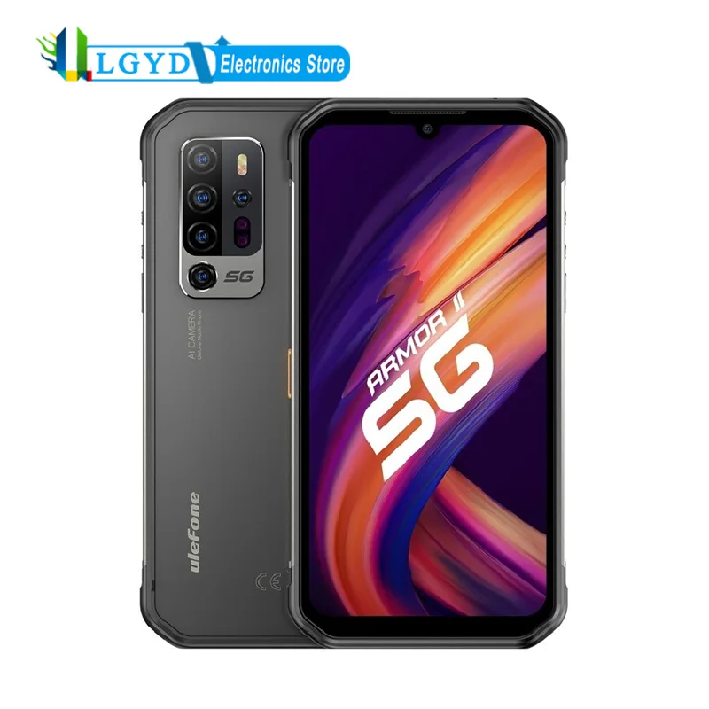 Смартфон Ulefone Armor 11 8 + 256 ГБ 6 1 дюйма 5200мач 48 МП функция ночного видения NFC
