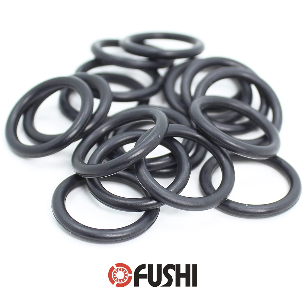 

CS2.62mm EPDM O RING ID 6.02/10.77/12.37/21.95*2.62 mm 100PCS O-Ring Gasket Seal Exhaust Mount Rubber Insulator Grommet ORING