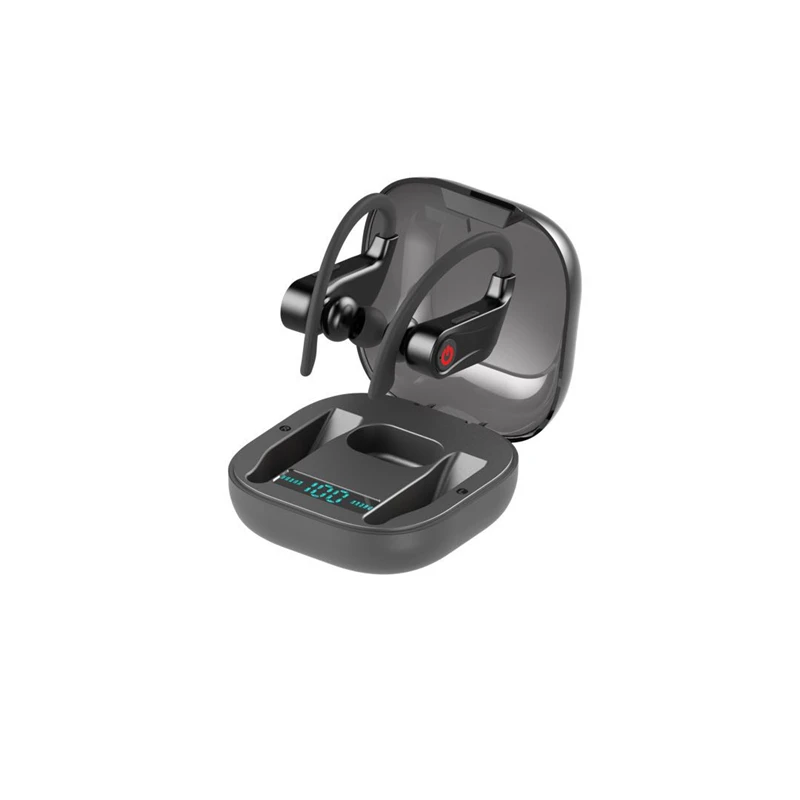 HAAYOT, беспроводные ушные крючки, спортивные наушники TWS Twins, Bluetooth 5,0, наушники, стерео музыка, мощный дисплей, наушники для бега, фитнеса