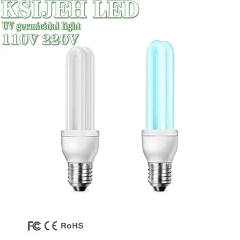 

2020 Newest Quartz lamp 110V 220V 15/25W UV germicidal light Led UVC Light Bulb E27 germicidal lamp Killing Virus Mite Bacteria