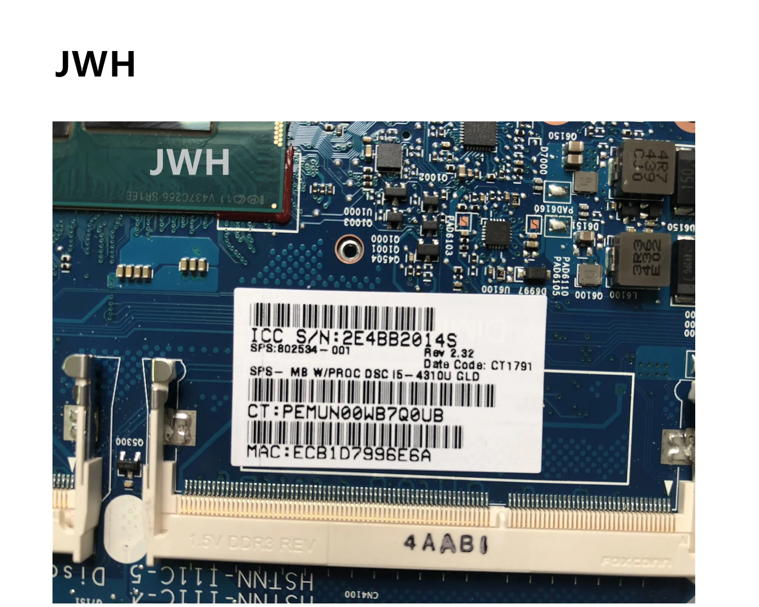 Для hp EliteBook 840 850 G1 материнская плата 802534-001 802534-501 802534-601 тестирование работы