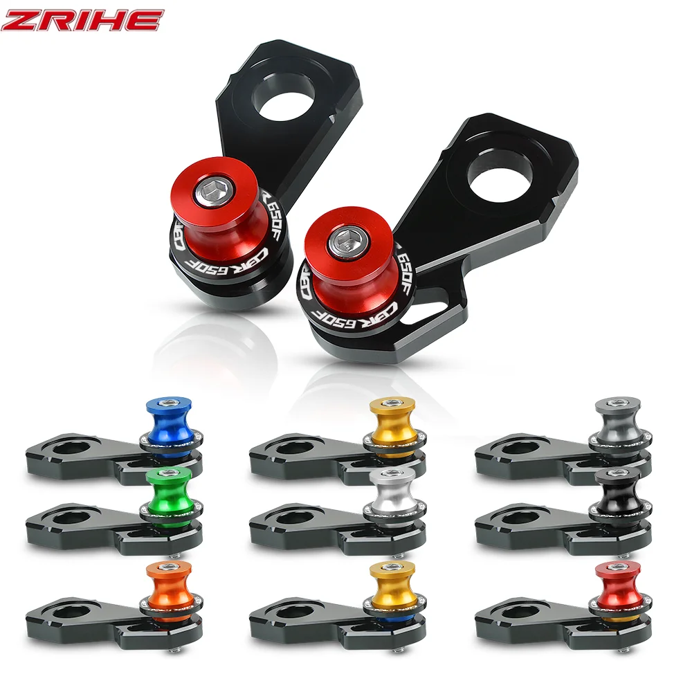 

Motorcycle CNC aluminium accessories Motorcycle Rear Wheel Axle Stand Pick Up Hook SetFOR Honda CBR650F 2014-2018 2015 2016 2017