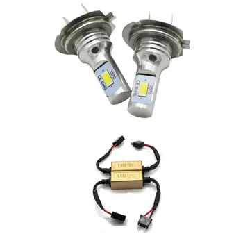 

Low High beam HeadLights For VOLKSWAGEN TIGUAN 5N H7 error free canbus 2pc