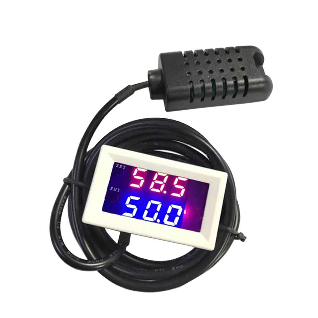 1 Pc Digital Diaplay Humidity Controller Regulator Sensor Hygrometer Switch