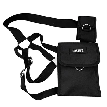 

Vest Streetwear Bag for Unisex Hip Hop Chest Rig Waist Bag Adjustable Multiple Pockets Canvas Waist Pack Chest Bags
