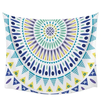 

Mandala Circle Wall Hanging Wall Decor Wall Art Coverlet Bedding Curtain Scarf Throw Sheet Table Cloth Breathable Yoga Mat Air