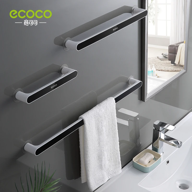 ECOCO Bathroom Shelf Shower Storage Organizer Caddy Organizer Wall Mount  Shampoo Rack No Drilling Kitchen Storage