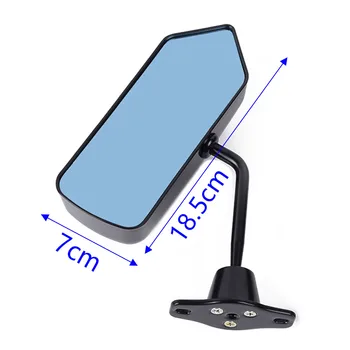 

Accessory Rear View Mirrors Car Universal F1 Style Glossy Black Wear resistance