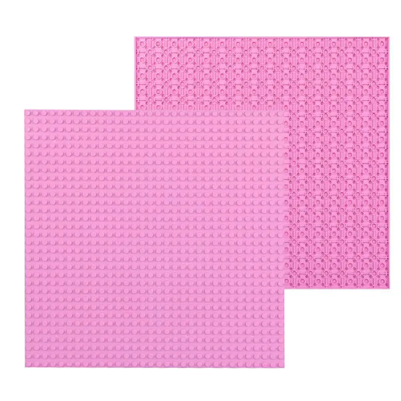 Hot 32*32 Dots Double-sided Baseplates Small Bricks DIY Building Blocks Base Plate ww2 Compatible chnic Parts City Figure blocks stacking Blocks