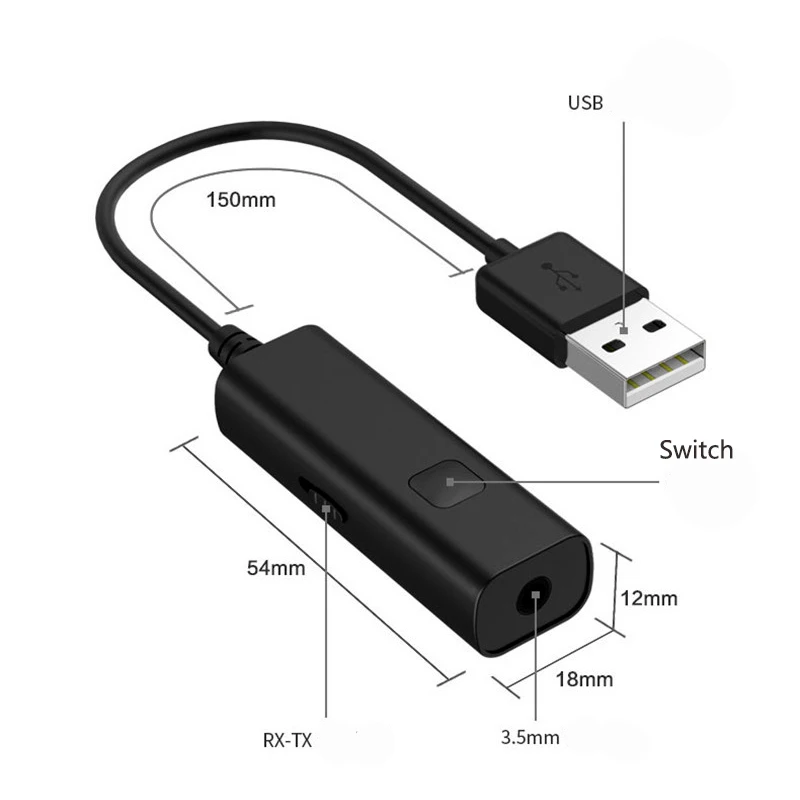 Высокое качество 2 в 1 Bluetooth беспроводной аудио передатчик приемник 4,2 адаптер ТВ проекционный передатчик музыкальный приемник