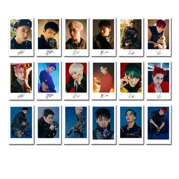 

HDPhotocard KPOP EXO 6TH Album Same Paragraph Self Made Signature Card Photo Card Poster 6pc BAEKHYUN SEHUN CHANYEOL