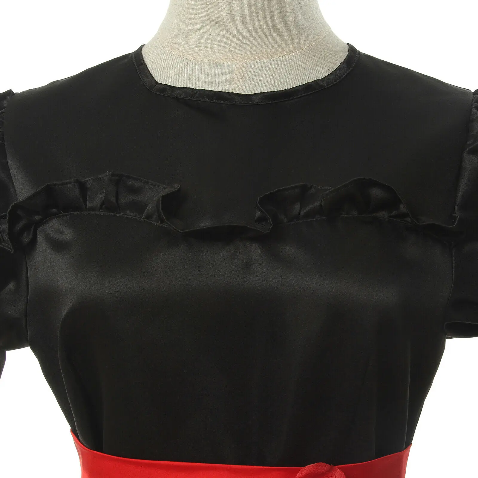Новинка Annabelle Creation кукла из фильма ужасов на Хэллоуин черное платье карнавальный костюм нарядное платье