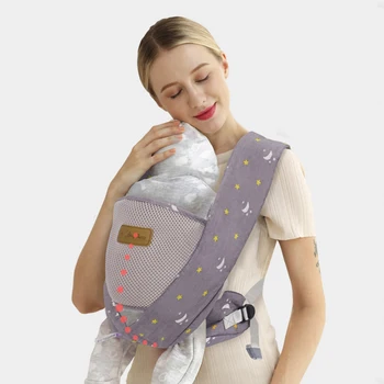 

0-36M Portable Baby Carrier Ergonomic Baby Carrier Infant Baby Ergonomic Kangaroo Baby Sling for Newborns Baby Hip Seat