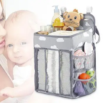 

Baby Stroller Bag Nappy Diaper Mummy Bag Hanging Basket Storage Organizer Baby Travel Feeding Bottle Bag Stroller Accessories