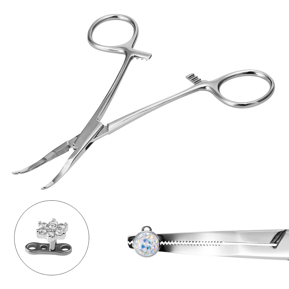 1pc Piercing Pliers To Remove Ball 316L Surgical Steel Piercing Forcep Tool  Ear Lip Navel Nose Round Open Septum Piercings Clamp - AliExpress