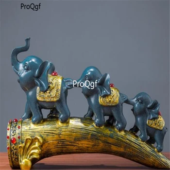 

ProQgf 1Pcs A Set Life Decoration Jiaju Statue landaxiang elephant