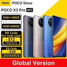 POCO 128GB 6GB WCDMA/GSM/LTE NFC Octa Core Side-Mounted/face recognition 48mp New Snapdragon