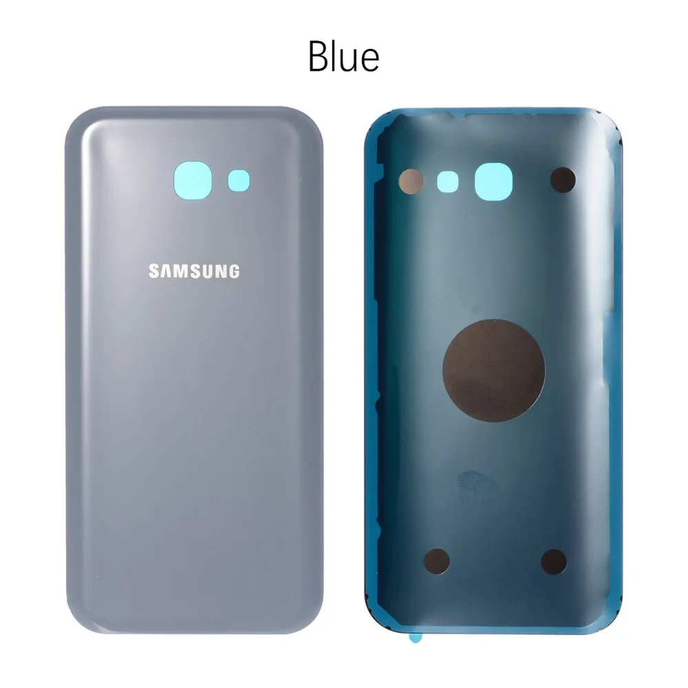 Задняя крышка батарейного отсека для Samsung Galaxy A7 A720 задняя крышка корпуса батарейного отсека Запасные части