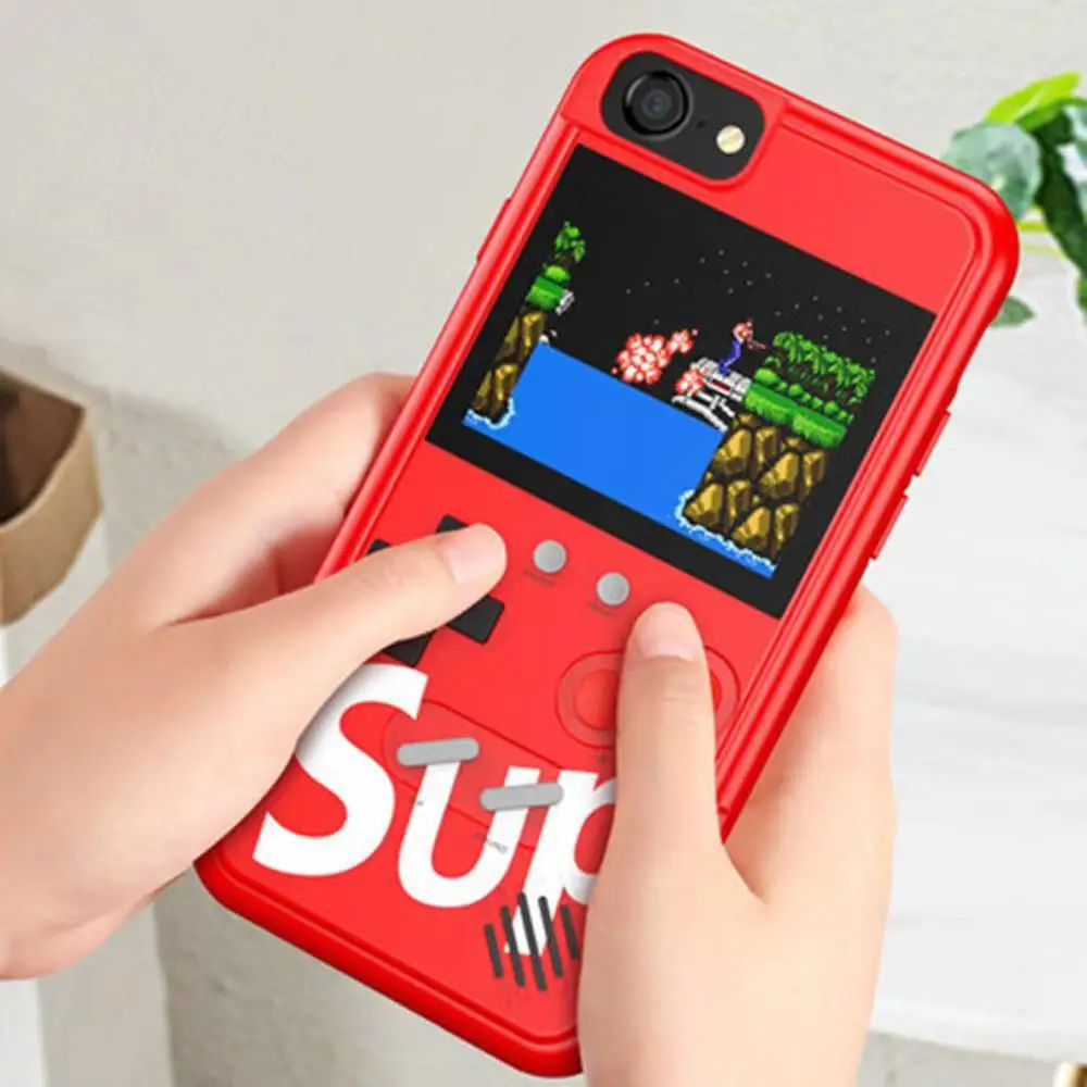 

2019 new color screen game console phone case for iphoneX XR XS MAX 6 7S8SPlus for HuaweiP20pro P20 for OPPOR15 R17
