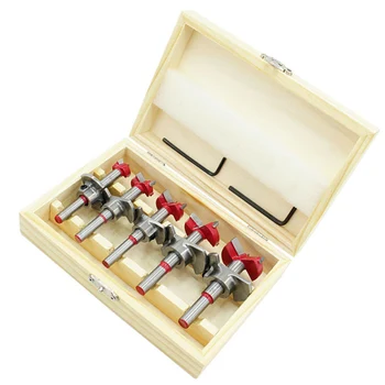 

Silver Drill Bits 15-35mm Router Milling Plastics Cutter Hole Drilling