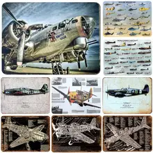 Боец, танк, подводная лодка, морские сосуды, военный оружие Ретро металлический знак винтажная Оловянная тарелка с узором Декор стены бар паб кафе дома