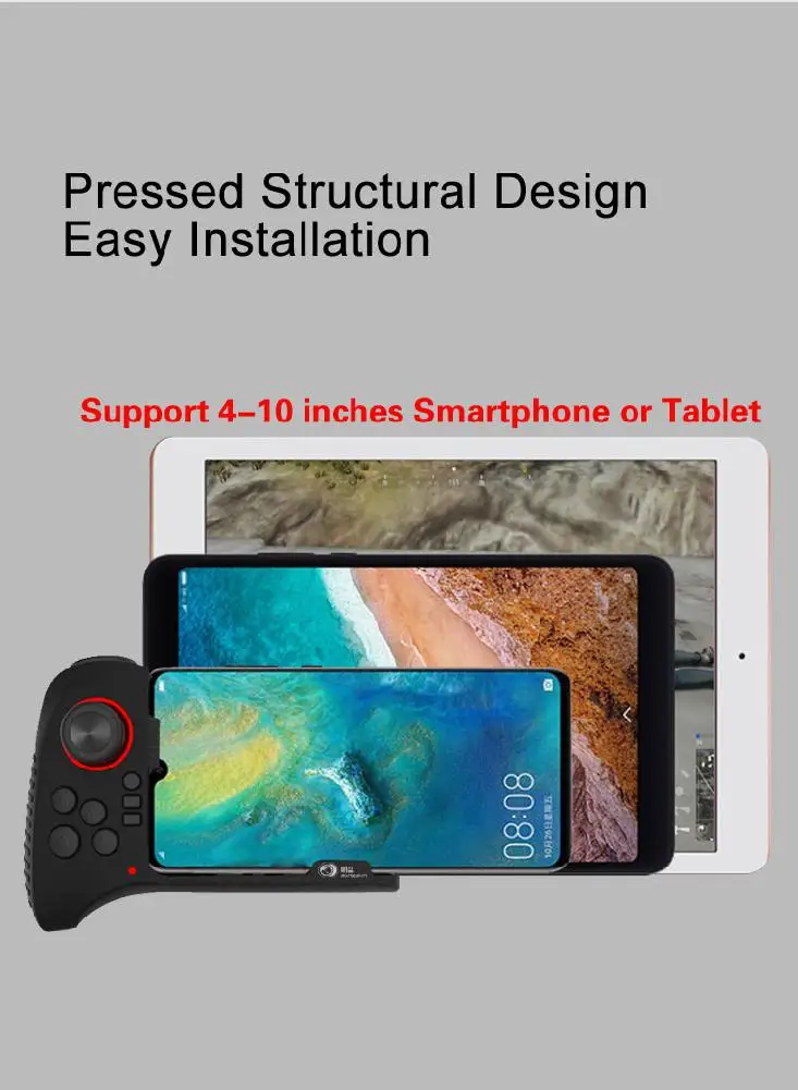 BEESCLOVER Bluetooth геймпад ручка контроллер игровой коврик джойстик для Android смартфон