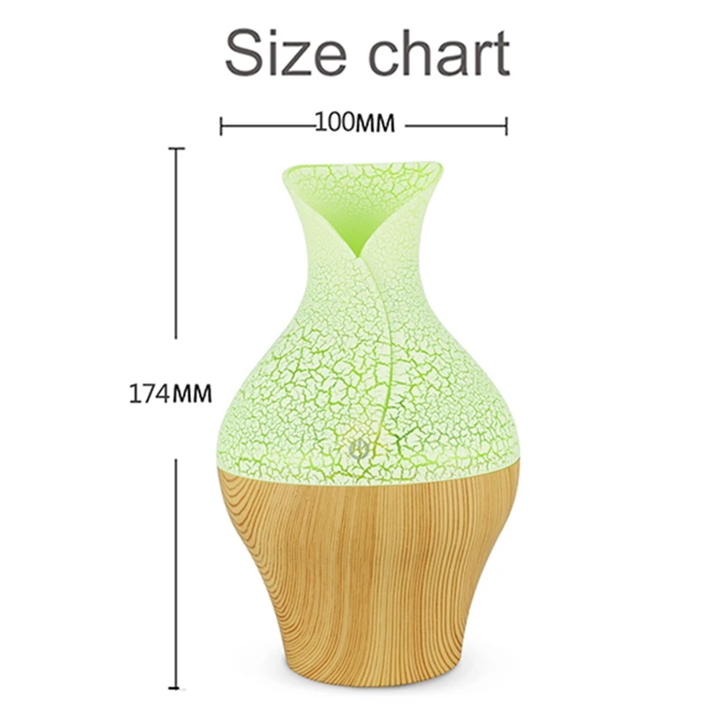 250Ml Humidifier Aroma Oil Diffuser Ultrasonic Usb Air Humidifier Aromatherapy Led Light Mist Maker for Home