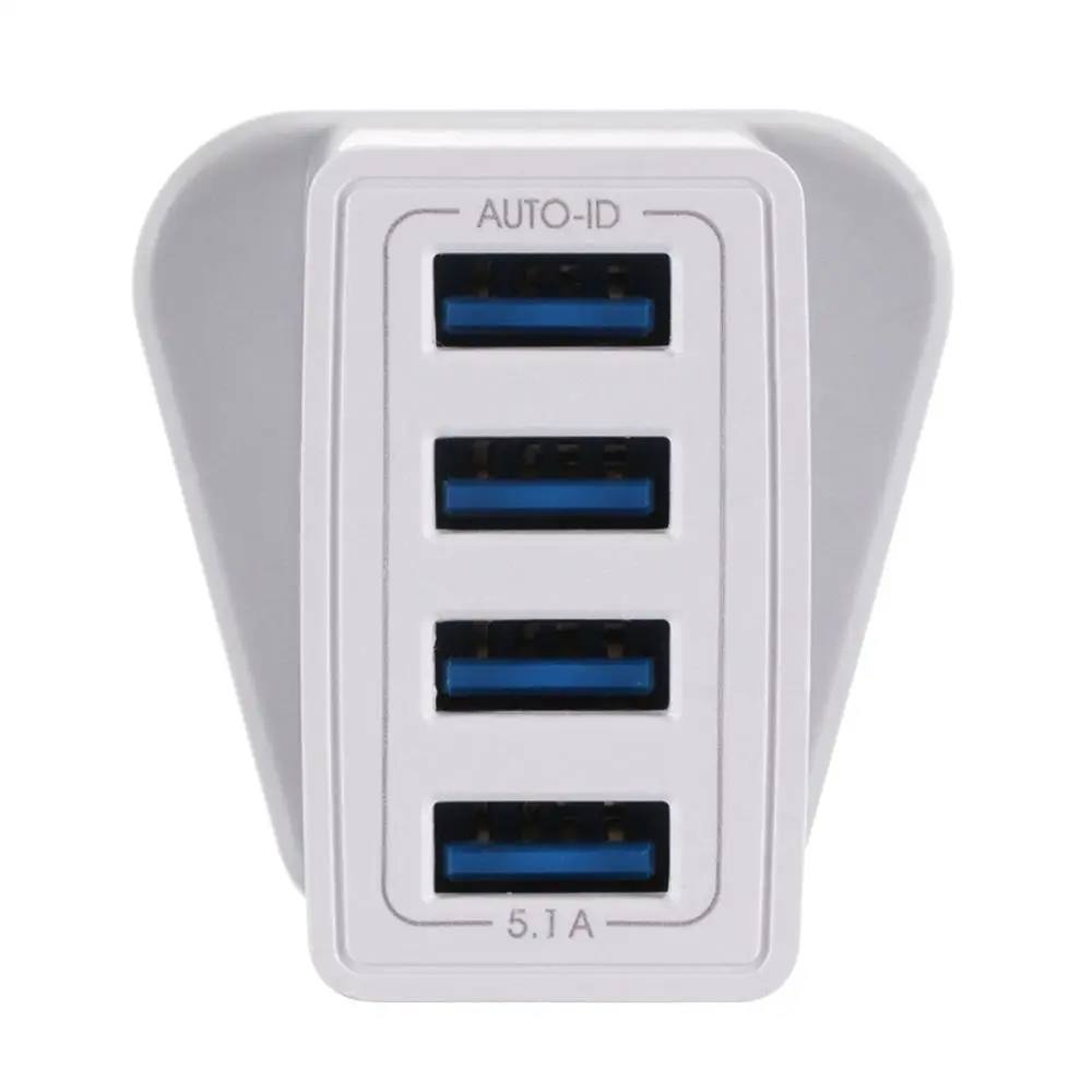Сетевое зарядное устройство с 4 портами USB 802 А|Адаптеры для розеток| |