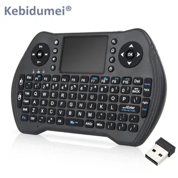 

Kebidumei MT10 Backlit Russian English 2.4GHz Wireless Keyboard Touchpad i8 For TV BOX Android X96 Fly Air Mouse