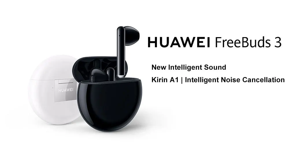 Новейшая версия HUAWEI FreeBuds 3 Bluetooth двойной режим 5,1 беспроводная гарнитура Kirin A1 Беспроводная Быстрая зарядка