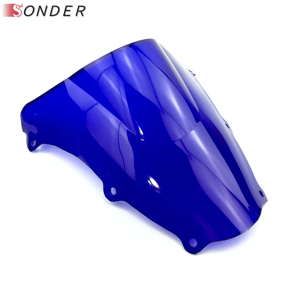 Double Bubble Windshield For Suzuki SV650 SV650S 2003-2012 SV1000 SV1000S 2003-2008