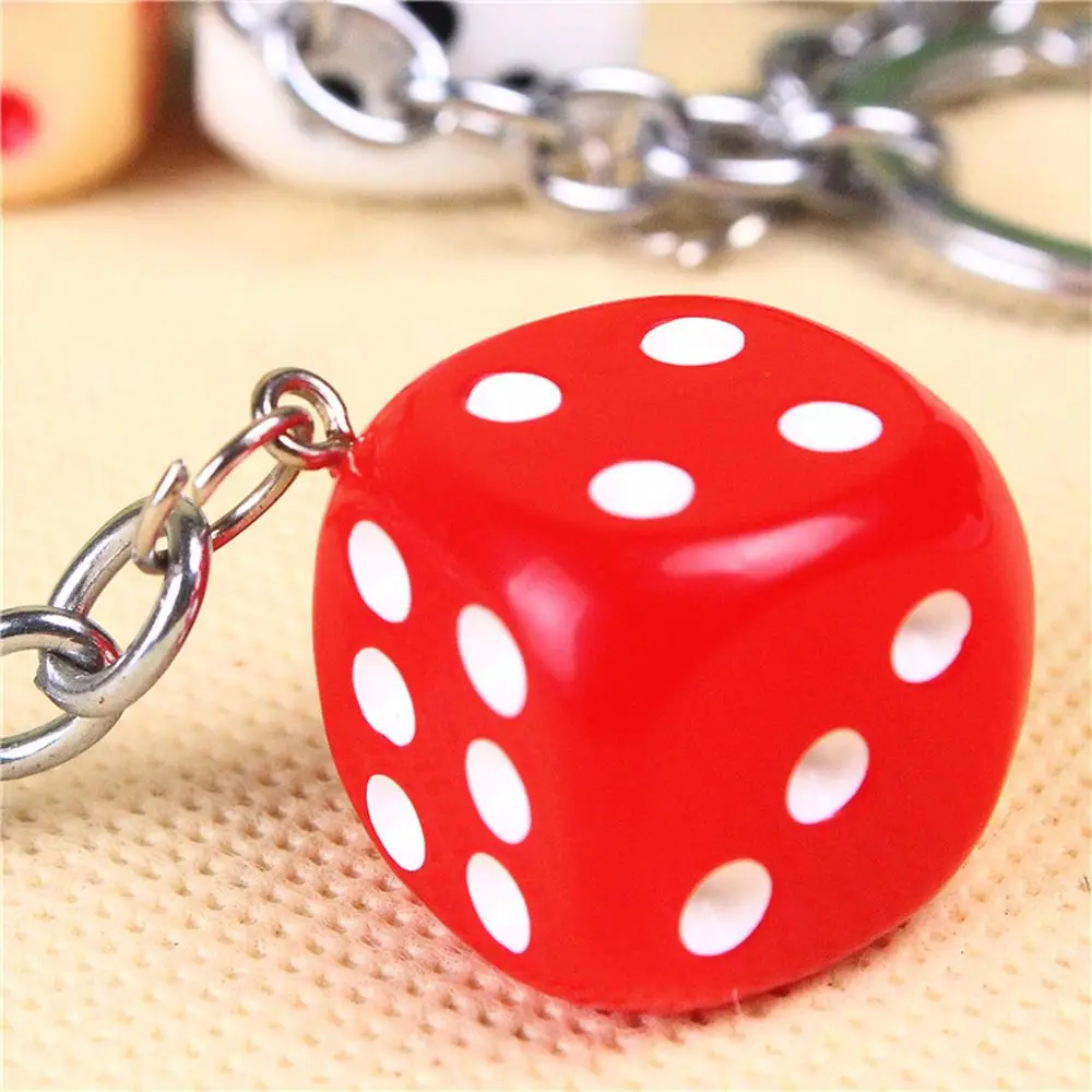 2 шт брелок с игральной костью развлекательная игра кости креативный Держатель
