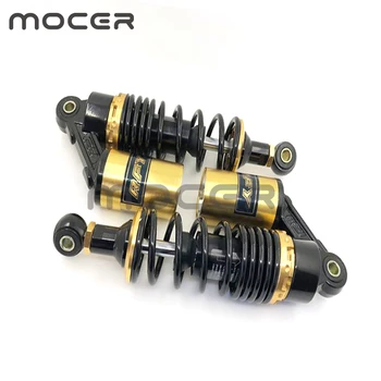 

New Pair 11" 280mm Round Ends Air Gas motorcycle Shock Absorbers Universal Fit For Honda Suzuki Kawasaki Yamaha