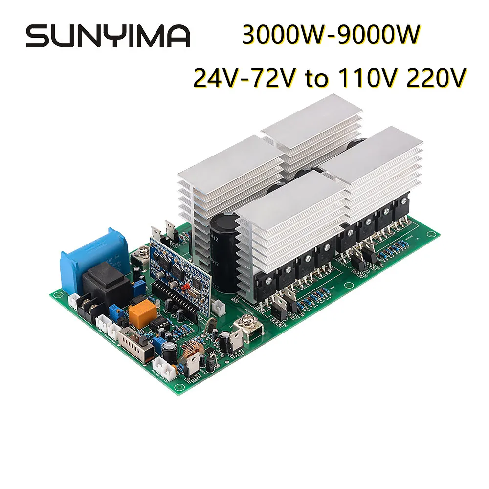 Плата инвертора немодулированного синусоидального сигнала SUNYIMA 3000 Вт-9000 Вт