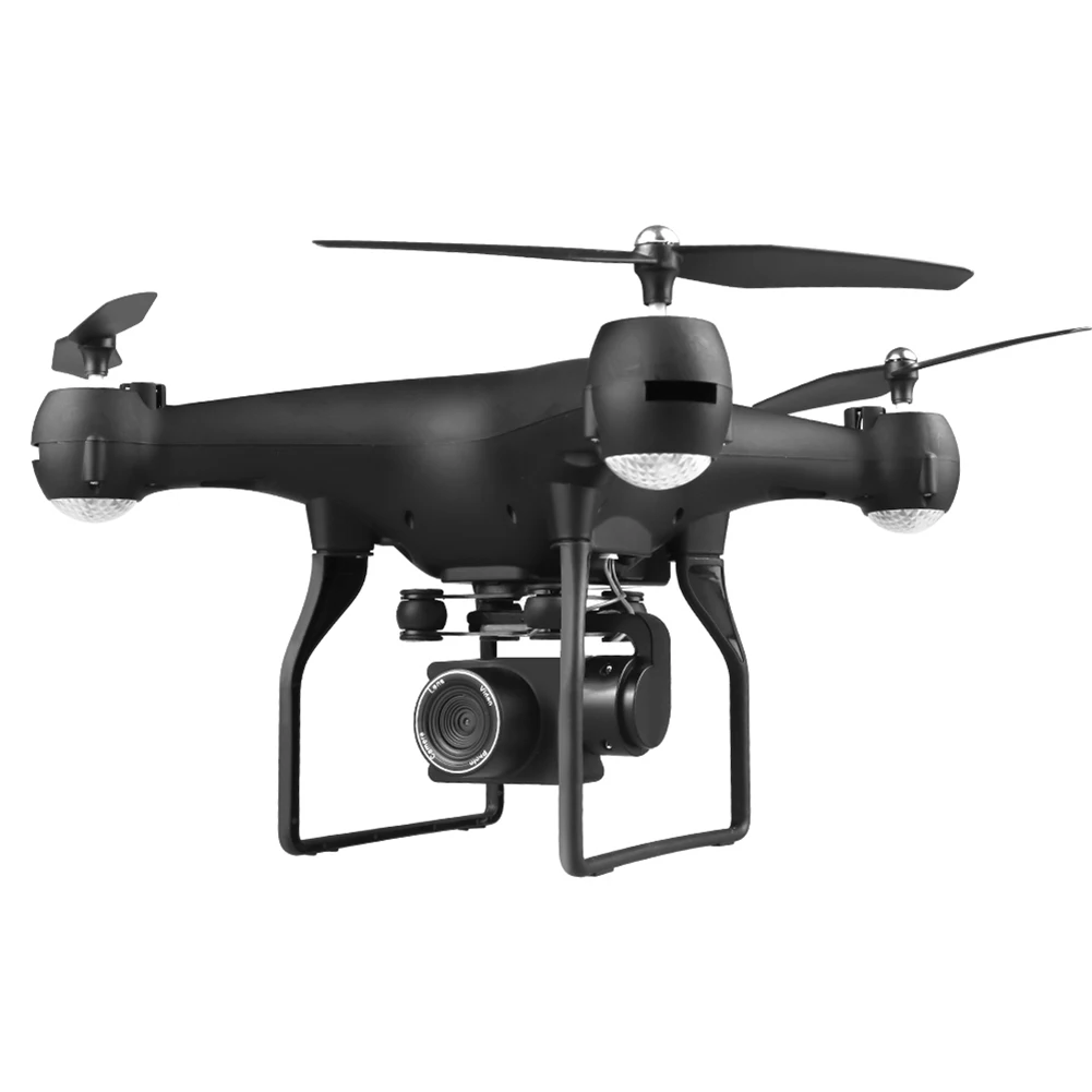 F68 трек полета Дрон Безголовый режим ABS игрушки в реальном времени стабильный Летающий HD камера Вертолет Оптический поток RC Квадрокоптер подарок - Цвет: Black 1080P