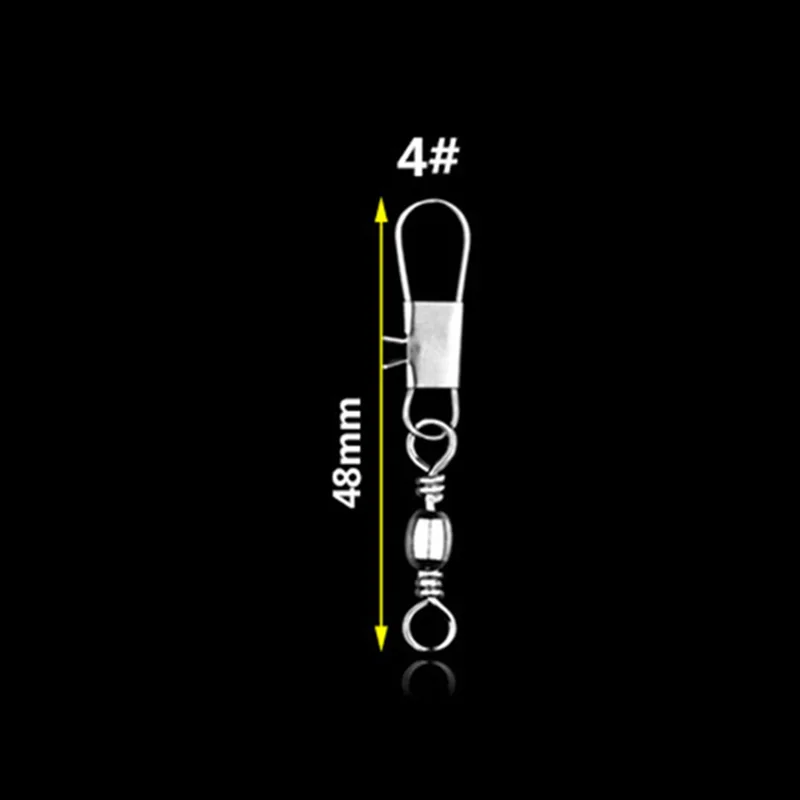 

Tackle Swivel connector Portable Attachment Fishing Hook Stainless Steel