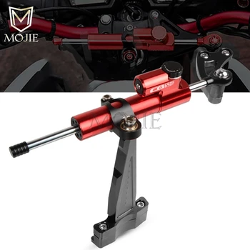

Motorcycle Adjustable Steering Stabilizer Damper Mounting Bracket Kit Support For Honda CB650F CB 650F CB 650 F 2014-2018 2017
