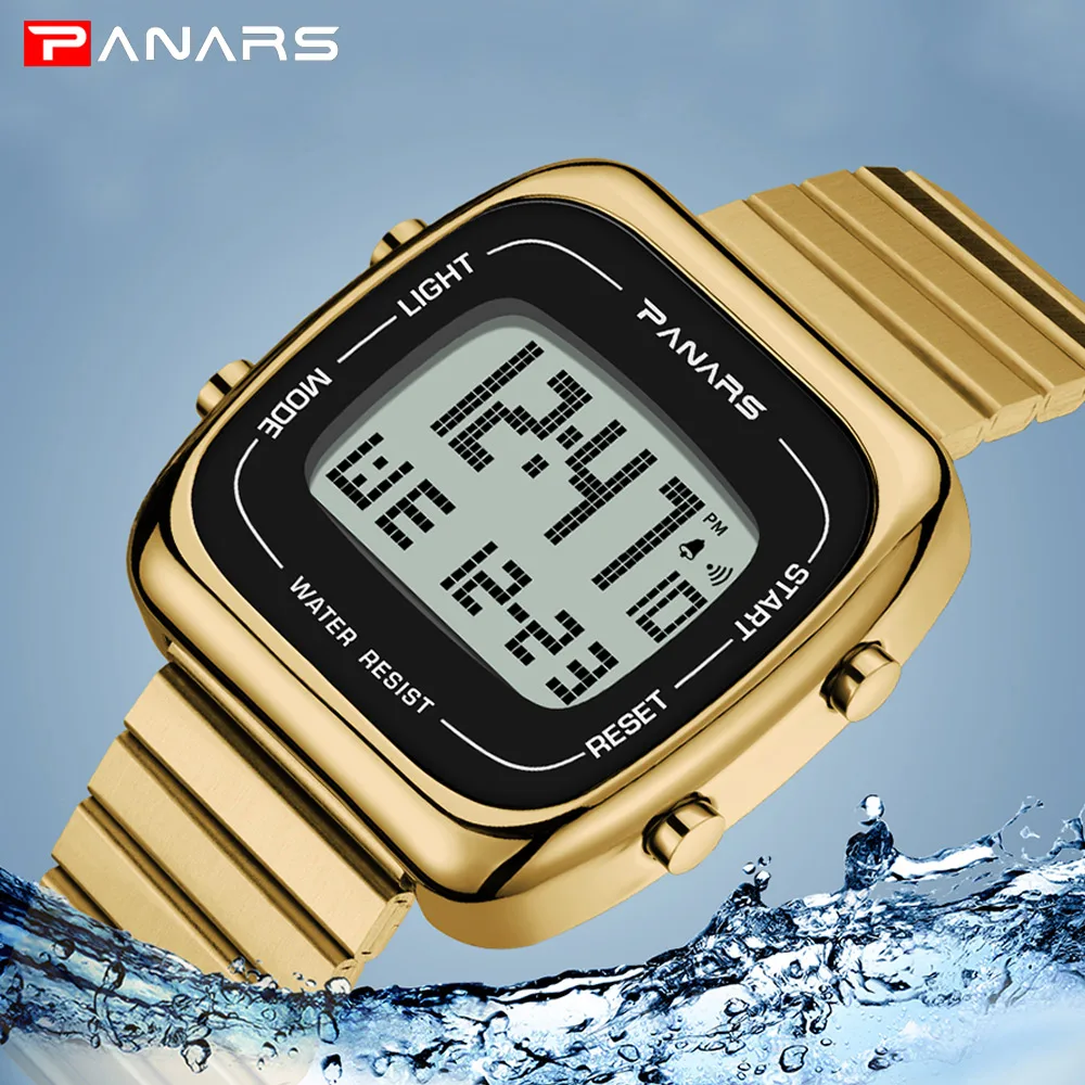 mens retro digital watches