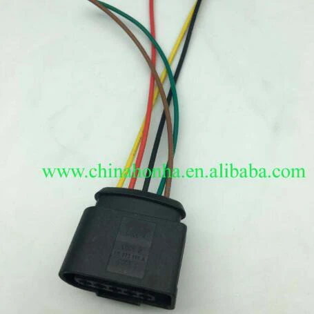 2 шт. 5 Pin/Way MAF массовый воздушный поток разъем 1J0 973 999 A с проводом или без провода
