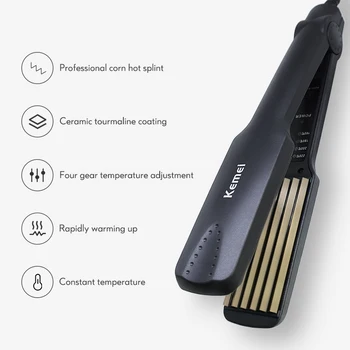

220-240V Electric Hair Curler Tourmaline Ceramic Curling Iron Household DIY Styling Tool High Quality Corn Heating Splint 38