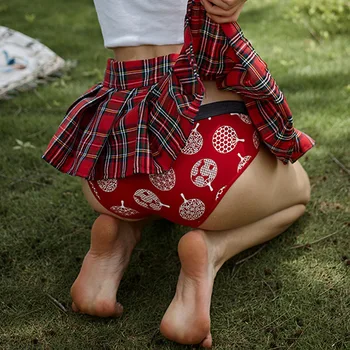 

SP&CITY Lovely Cartoon Printed Cotton Women Underwear Sexy Panties For Menstruation Breathable Briefs Seamless Lingerie Panty