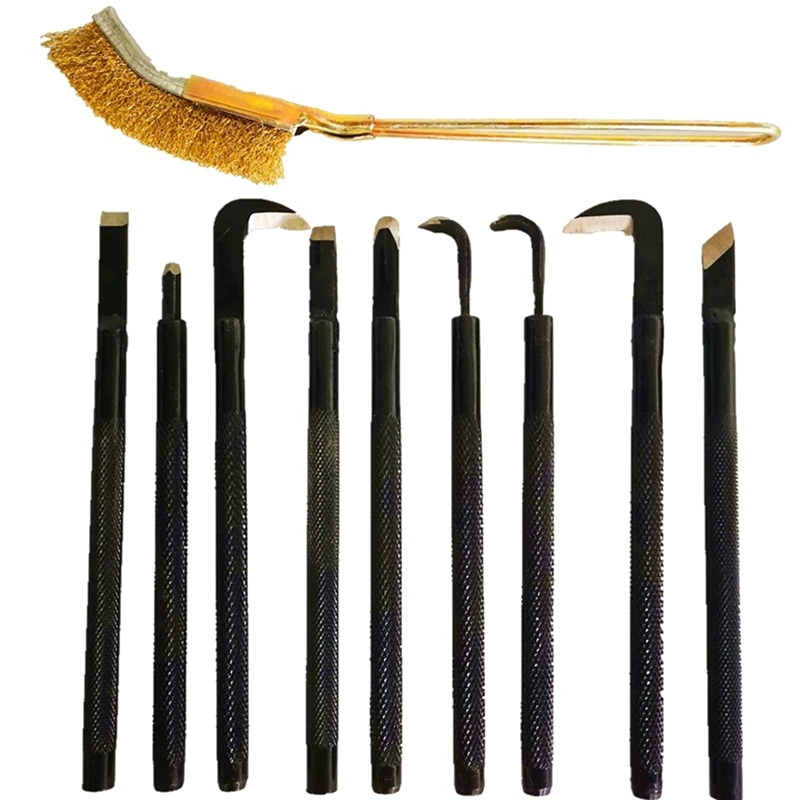 

Bonsai Tools Forging Carving Knife Pick Knife Drawing Knife Carving Knife Anti-Slip Handle Wire Carving Tools