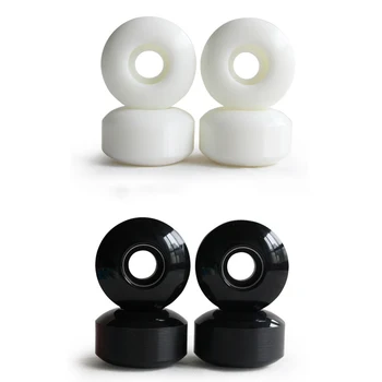 

Skateboard Wheels with Bearings 52X30mm Street PU Wheels Skateboard Parts Cruiser Longboard Wheels (Set of 4)