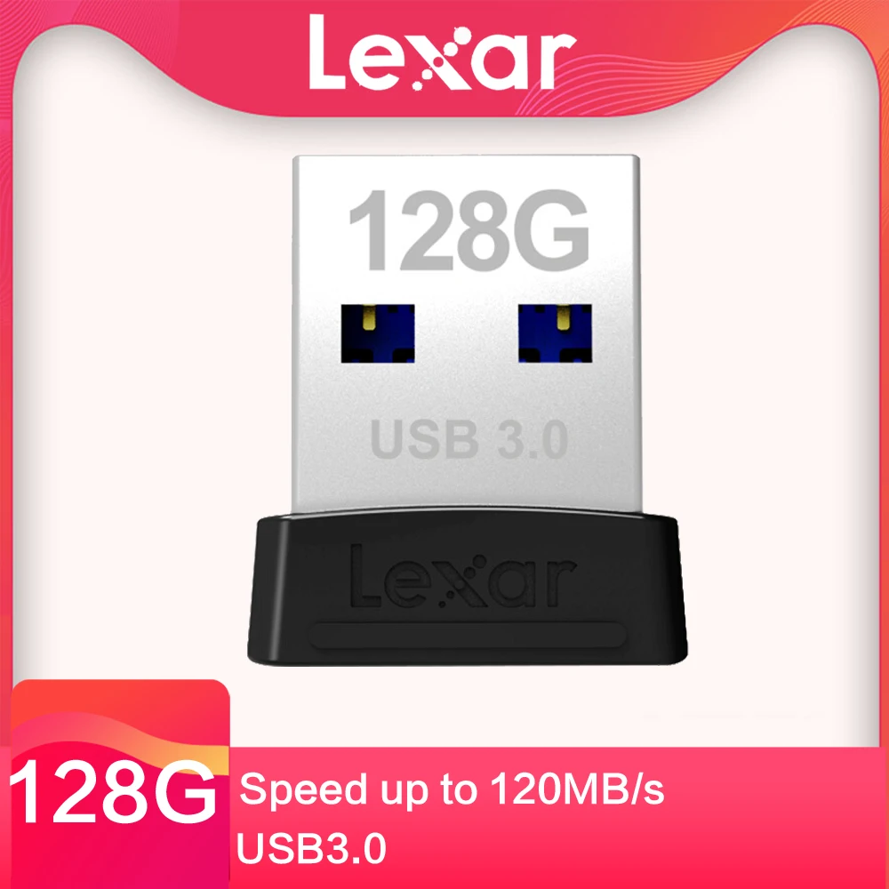 LEXAR оригинальный USB 3 0 флешки 100 МБ/с. памяти флеш накопитель 32GB 64GB 128GB 120 мини U Диск