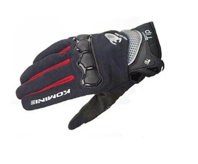 KOMINE GK-162 Мотоциклетные Перчатки GK162 3D защита Air Mesh Спортивные Гоночные велосипедные перчатки 7