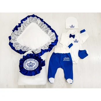 

Комплект на выписку "Little prince" 6-ти предметный ЗИМА Комплекты на выписку и для прогулок 0-6 мес