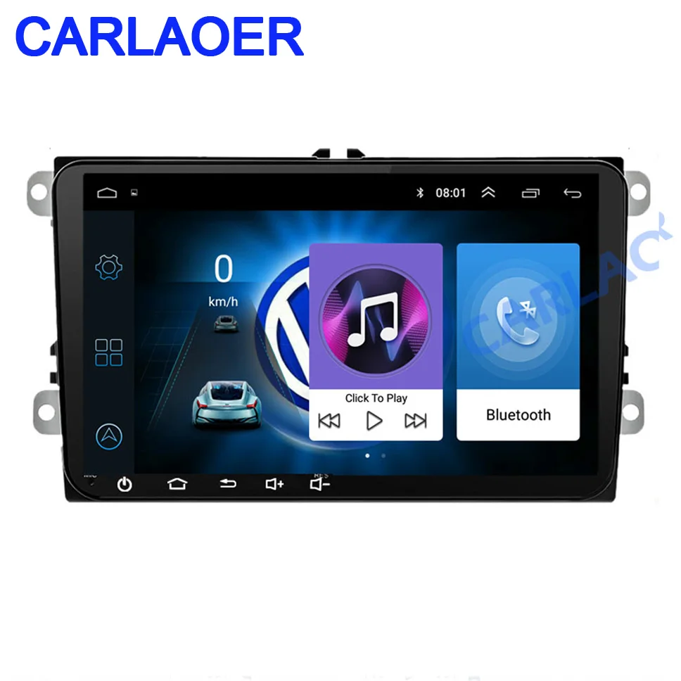 Автомагнитола 2 DIN на Android с GPS навигацией для Volkswagen SKODA GOLF 5 Golf 6 POLO PASSAT B5 B6 Seat TIGUAN
