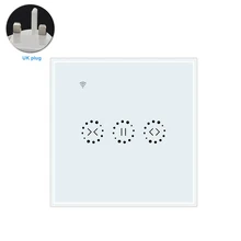 Обратный отсчет занавес переключатель цикл синхронизации сенсорный энергосберегающее «умное» Голосовое управление RC ролик комплект затворов окно времени ABS wifi