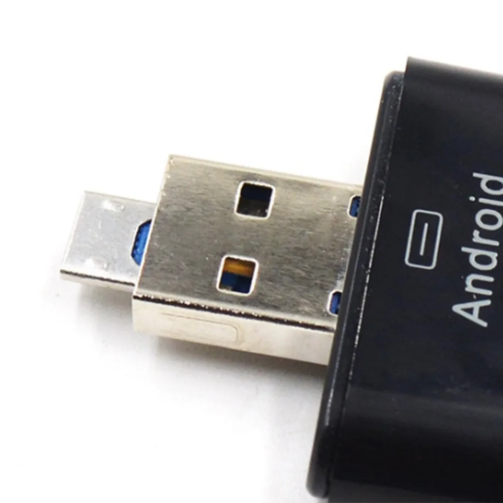 Портативный многофункциональный 4 в 1 кардридер USB 2,0 безопасная цифровая карта памяти тип-c OTG кардридер Расширительная карта